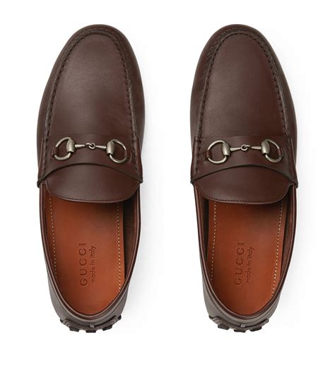 gucci horsebit driving loafers.